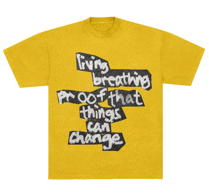 Living Proof T-Shirt in Yellow